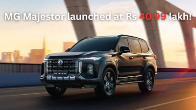 mg majestor launched in india at rs 4099 lakh features specs