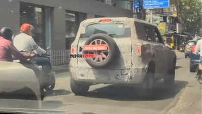 mahindra vision s spied testing compact scorpio like styling revealed